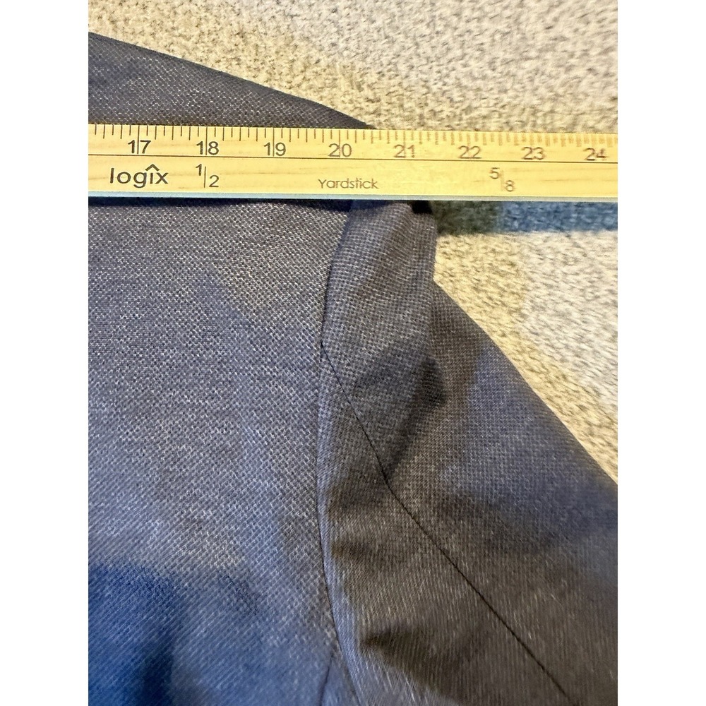 Johnston & Murphy XC4 Extreme Comfort Blazer Mens XLBlue Glen Check Sport Coat - Picture 10 of 14